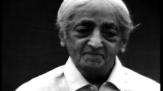 Who are you  J Krishnamurti [upl. by Auqeenahs]