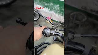 Headlight Keeps On Staying On In Royal Enfield BS4 correct way To Turn It Off trending viralvideo [upl. by Crandell]