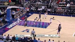 Cincinnati Bearcats vs UCONN Huskies AAC Tournament Highlighs Courtesy ESPN [upl. by Malca]