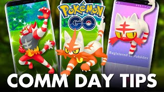 TOP TIPS For LITTEN Community Day in POKEMON GO [upl. by Madelle735]