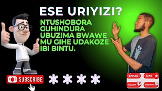 NGIYI INTAMBWE YA MBERE YO GUTERA IMBERE [upl. by Zingg]