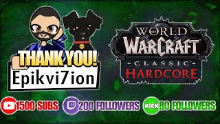 🌪️🪓 SOLO CYCLONIAN HC WARRIOR WW AXE🚀Pt17b☠️HARDCORE⚔️WARRIOR🌟LVL38✅🔜LVL40🌎WORLD OF WARCRAFT [upl. by Gerhardt]