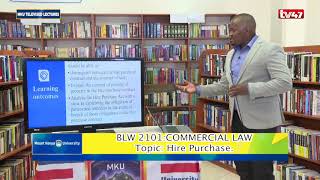 BLW2101 COMMERCIAL LAW [upl. by Inaluahek102]