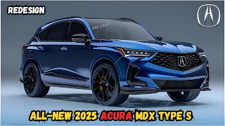 Sneak Peek 2025 Acura MDX Type S Upgrades Revealed [upl. by Barcot]