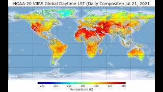 Land Surface Temperature LST analysis using Landsat 8 [upl. by Joli677]