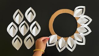 Beautiful and Easy Paper Wall Hanging  Paper Craft For Home Decoration  Unique Wall Hanging  DIY [upl. by Clarisa]