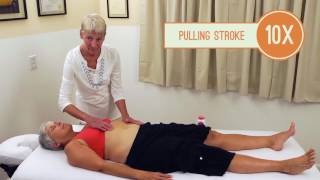 Lymph Massage Helps Reduce Swelling [upl. by Norra577]