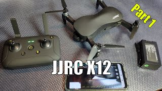 JJRC X12  3 Axis Gimbal GPS Drone Full Review  Part 1 [upl. by Esadnac253]