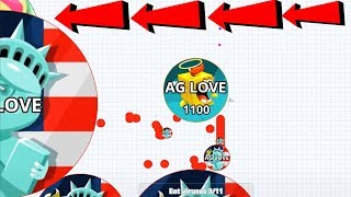 Agario Unstoppable Legendary Team Mobile Epic Agario Gameplay [upl. by Smeaj545]