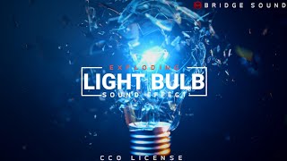 Lightbulb Exploding Sound  Bulb Shatter Sound [upl. by Elo]