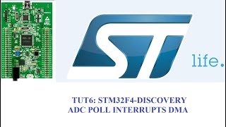 STM32 ADC poll interrupts DMA [upl. by Amadis927]