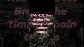 2015 Ford F250 62L Boss V8 Breaks The Timing Chain Guides Bank 1 KampK Fordf250 62L Boss Breaks [upl. by Boni]