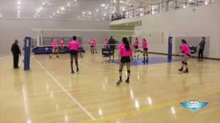 TAV Dig Set Drill  The Art of Coaching Volleyball [upl. by Larkins]