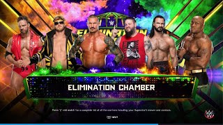 WWE 2K23  Elimination Chamber Mens Predicted [upl. by Barton]