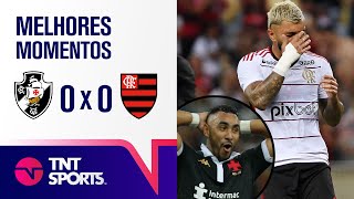 GABIGOL PERDE PÊNALTI POLÊMICO E LÉO PEREIRA SALVA O FLAMENGO DUAS VEZES  VASCO 0X0 FLAMENGO [upl. by Eitteb800]