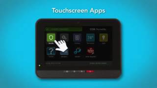 How to use the Cox Homelife Touchscreen Control Panel [upl. by Lavina]