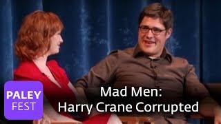 Mad Men  Harry Crane Gets Corrupted Paley Center [upl. by Paucker]