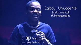 Calboy  Unjudge Me ft Moneybagg Yo Instrumental [upl. by Ahsea]