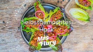 Selbstgemachtes Hack  BohnenHackfleisch vegan gesund amp proteinreich [upl. by Emmeram157]