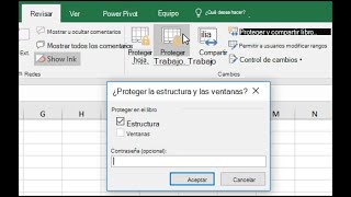 Proteger Hojas en Excel [upl. by Nevets143]