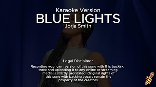 Jorja Smith  Blue Lights Karaoke Version [upl. by Oniskey]