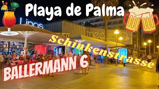 Playa de Palma aktuell ⏰  Bierkönig  Promenade  Ballermann 6  Mallorca im September 2021  Teil1 [upl. by Une]