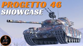 Progetto 46 SHOWCASE  Must Have Medium  WoT Blitz [upl. by Skrap]