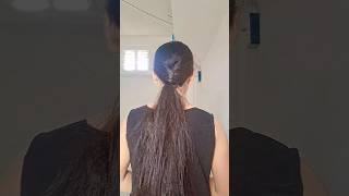 Ponytail hairstyle Ponytail hairstyle amazinghacks hair hairstyling hairinspiration ✨️ [upl. by Neel]