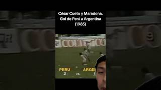 Que tal golazo  gran jugada de Cueto h gol de Barbadillo a Argentina shorts futbolperuano [upl. by Irafat]