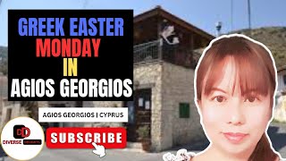 Greek Easter Monday in Agios Georgios  Cyprus [upl. by Aseretairam540]