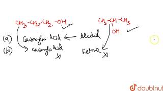 1propanol and 2propanol can be best distinguished by [upl. by Trofmoc]