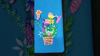 File cover decoration with Flowers flower decoration filecover [upl. by Azrim]