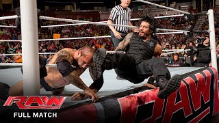 FULL MATCH  Roman Reigns vs Batista Raw May 12 2014 [upl. by Morten]