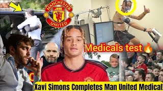 Urgent Update🚨 Xavi Simons Manchester United Move💯 as confirmed by FABRIZIO ✅️– The Full Story🔥 [upl. by Petit254]