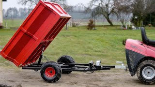 Making Electrichydraulic Tipper Trailer [upl. by Lucic]