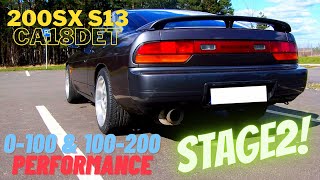 Nissan 200SX S13 Stage 2 0100  100200 [upl. by Macknair]