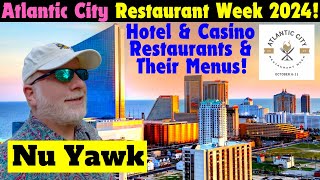 🟡 Atlantic City Restaurant Week 2024 Ill Show You The Restaurants amp Their Special Menus Join Me [upl. by Philips]