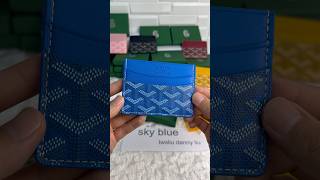 unboxing goyard wallet for men and women card holder luxury designer brand from aliexpress Alibaba [upl. by Emanuel885]