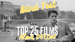 TOP 25 de ALAIN DELON Greatest Hits BLIND TEST 106 [upl. by Griswold]