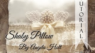 Shabby Chic Lace Pillow Tutorial [upl. by Lihcox860]