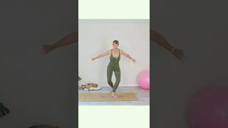 How to Do My NEW Exercise Swan Lake with Weights girlwiththepilatesmat strengthtrainingforwomen [upl. by Costanza]