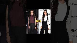 Lauren Jauregui Vs Camila Cabello Through The Years ✨ shorts thenandnow [upl. by Adnama]