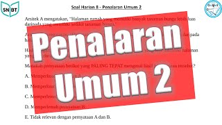 Soal Harian 8  Penalaran Umum 2 [upl. by Esirehs]