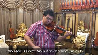 Francesco Bissolotti Violin [upl. by Gnel]