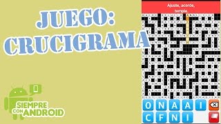 Juego Gratis de Crucigramas [upl. by Nyltac]