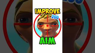 INSTANTLY Improve Your AIM In Fortnite 🎯 [upl. by Sucramat]