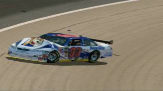 2008 NASCAR Michael McDowell Texas Crash Reenactment [upl. by Goetz407]