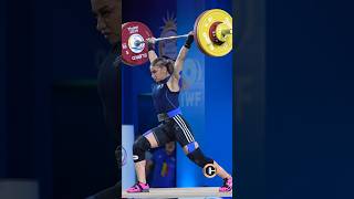 Mihaela Valentina CambeiI Lifts 108kg CampJ at the 2024 IWF World Cup iwf cambei weightlifting [upl. by Frum386]