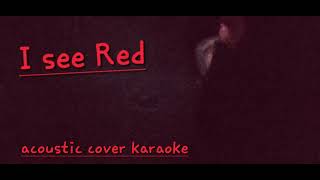 I See Red karaoke version of everybody loves an outlaw [upl. by Lonni]