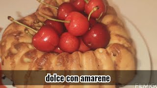 Dolce con amarene senza LIEVITO [upl. by Ylla]